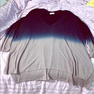 Long sleeve ombré sweater urban outfitters